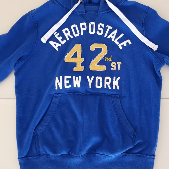 Men's Aeropostale Pullover Graphic Hoodie Size XS - Picture 8 of 14